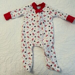 Magnolia Baby Newborn Crawfish Sleeper Onesie